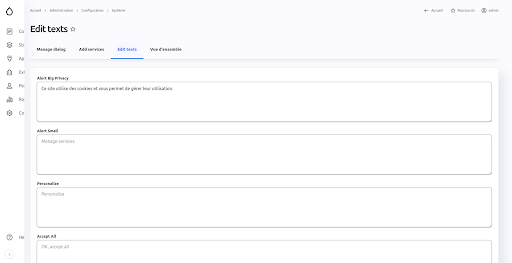 Drupal tacjs vue d'ensemble
